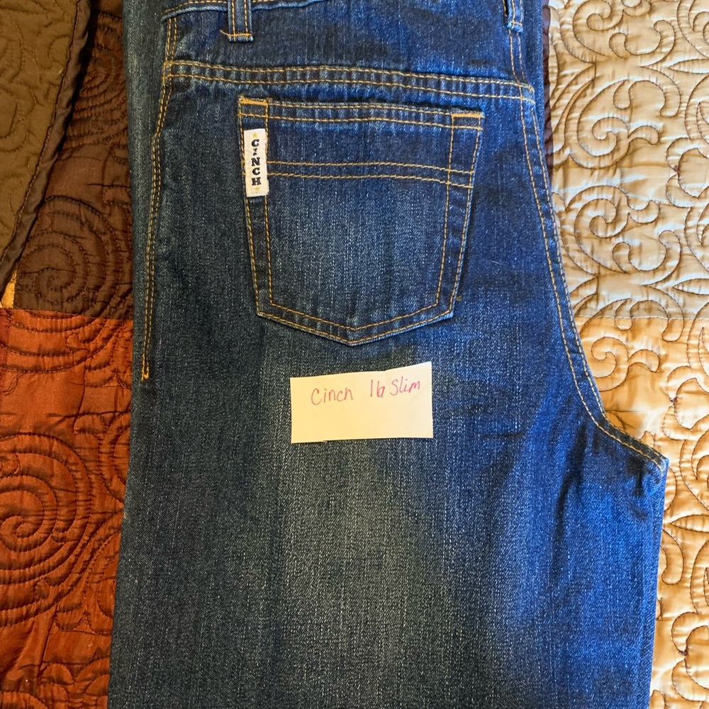 NWOTS Boy’s Cinch Jeans size 16 slim!